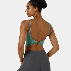 HALARA Green Crop Top